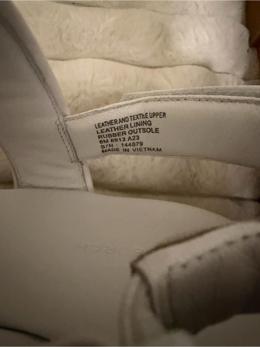 Tory Burch Cream and White Espadrille Platform Sandals - Picture 7 of 8